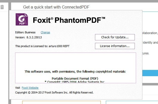 download foxit pdf editor formal version 2.0 serial key